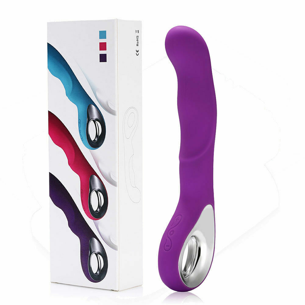 10 Modes Vibrator G-Spot Multispeed Massager Dildo with Handle Adult Sex Toys US