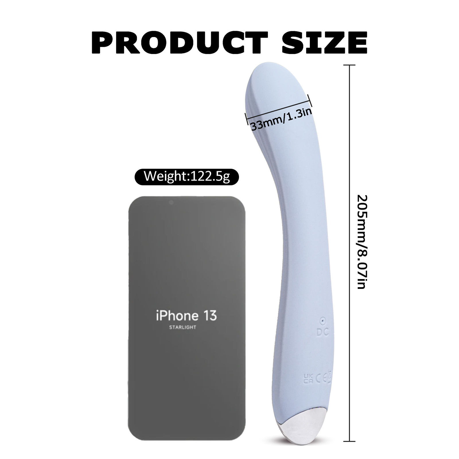 Strong Vibrating Dildo G-spot Stimulator Massager Women Men Vibrator Sex Toys US