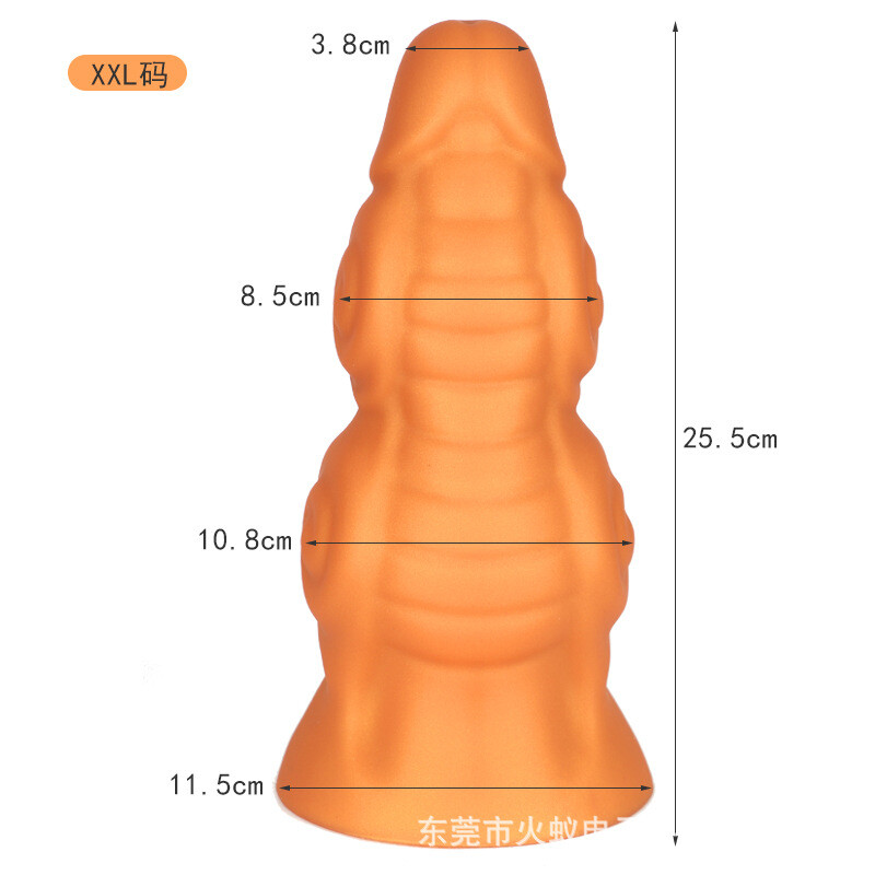 Huge Soft Silicone Dildo Anal Plug Dilator Anus Vagina Massage G-spot for Women