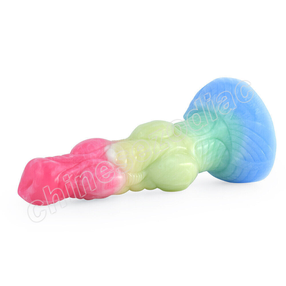 7.4″ Big Knot Dildo Huge Dong Cock Anal Butt Plug Women Masturbator Ass Sex Toy