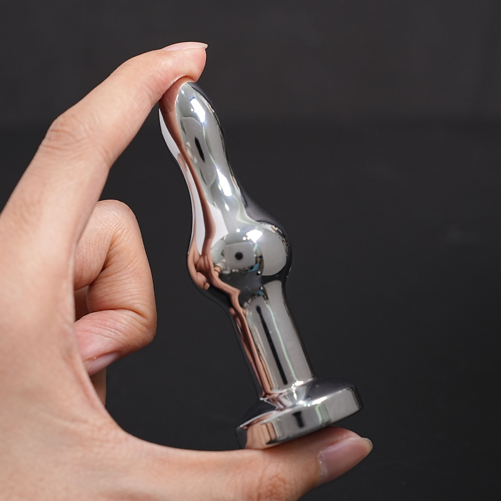 Metal Anal Butt Plug Vibrator Dildo Prostate Massager Sex Toys for Men Women SM