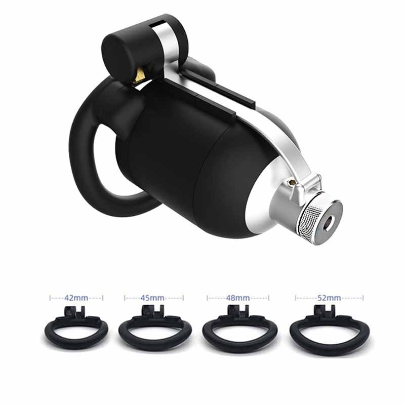 Resin Male Chastity Device Bionic Chastity Cage Men Lock with Metal Tube For Men
