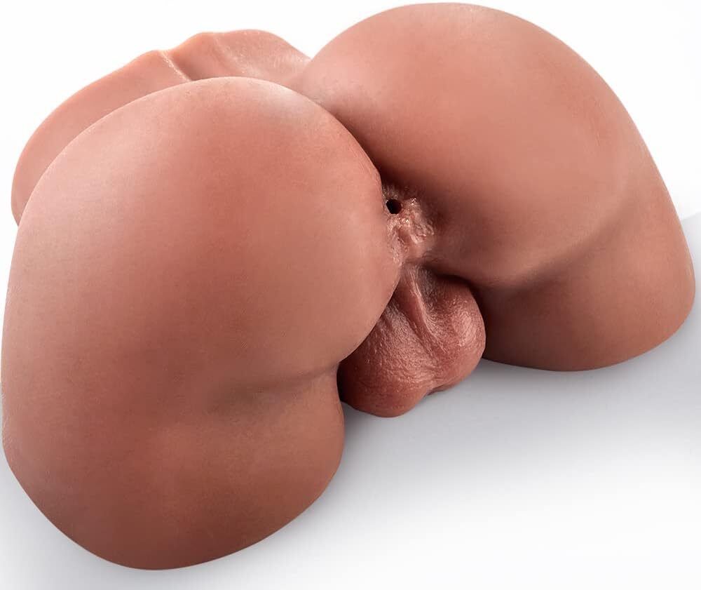 Big Men Butt Silicone Ass with Ball Sex Love Toy for Gay Male-Masturbators Doll