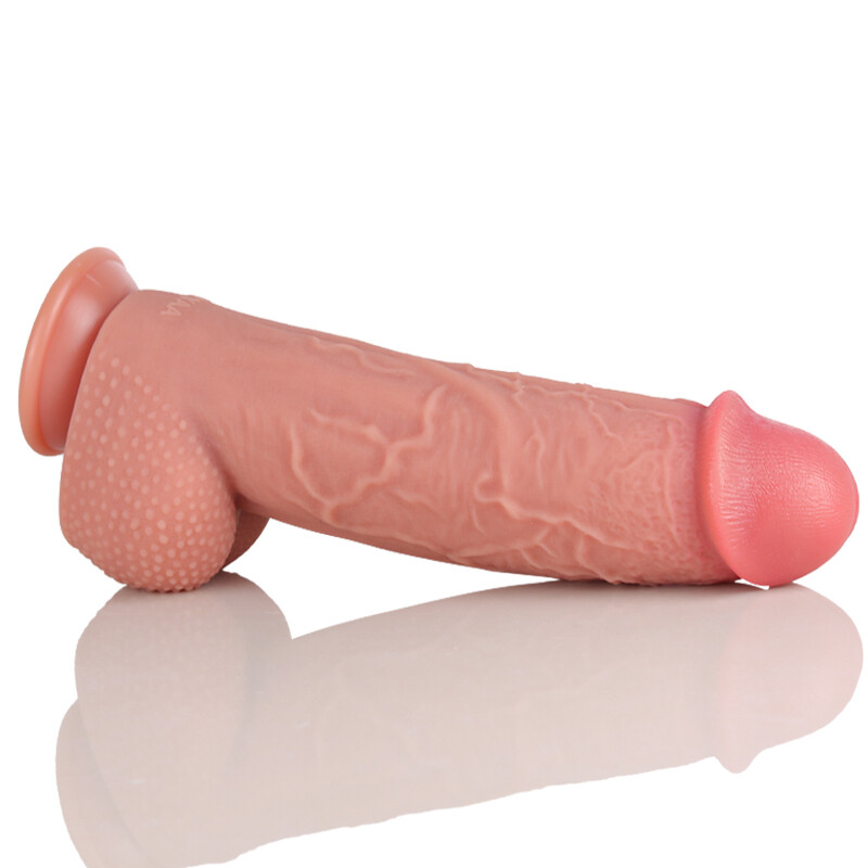 Realistic Huge Dildo Dong Extra Thick Large Penis Anal G-spot Sex Toy for Women