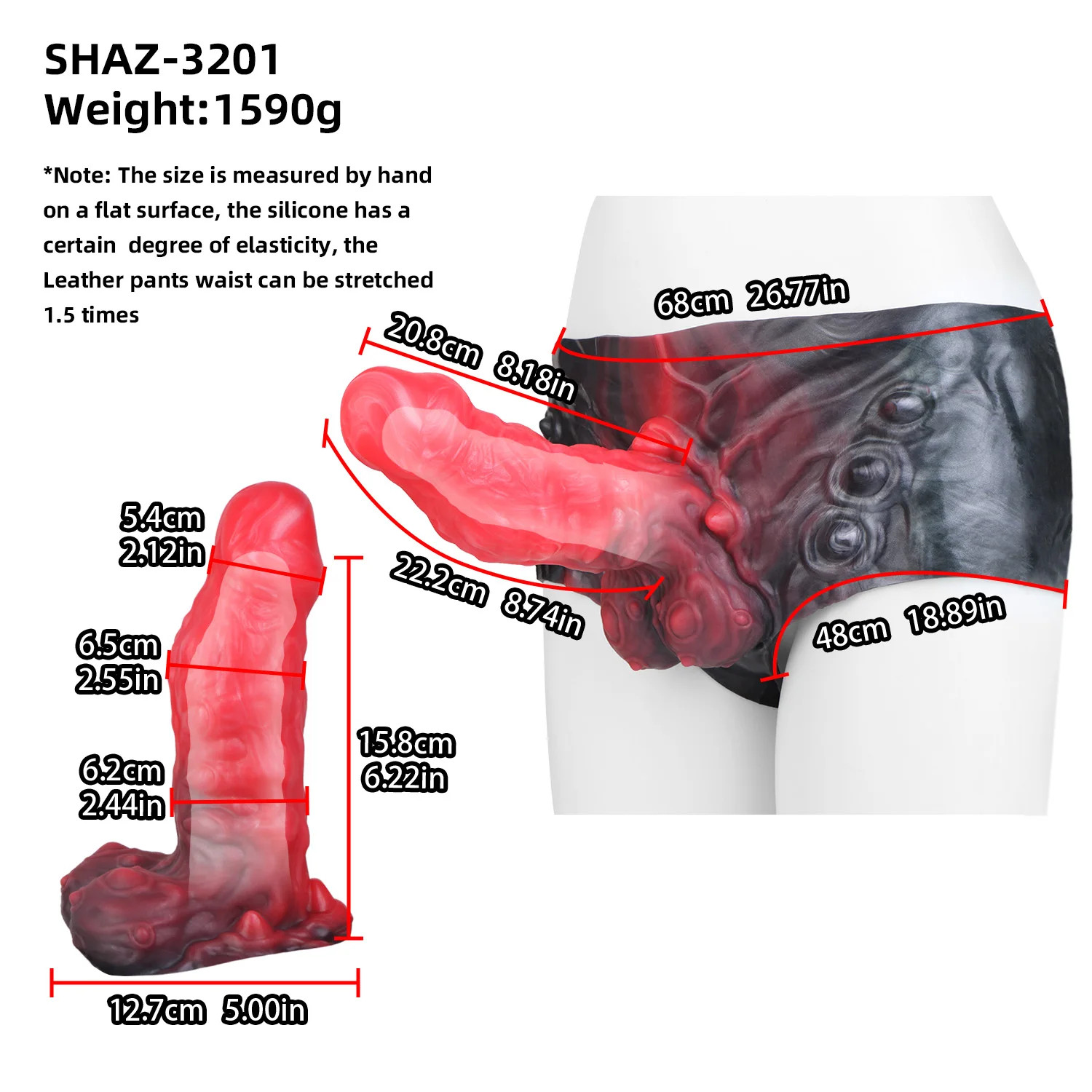 Silicone Wearable Dildos Panties Realistic Hollow Penis Anal G Spot Play Sex Toy