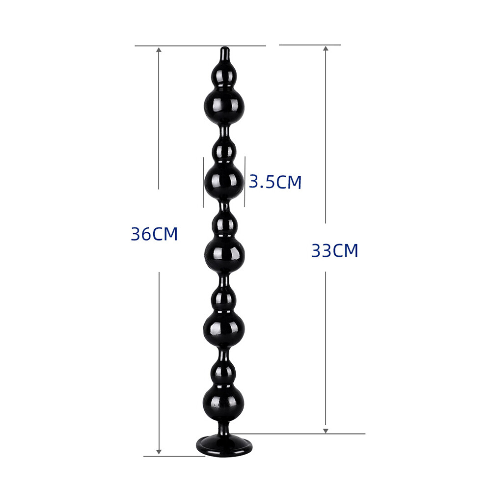 24.4” LONG-Anal-Dildos-Beads-Butt-Plugs-Vagina-Prostate-Massager-Adult-Sex-Toys