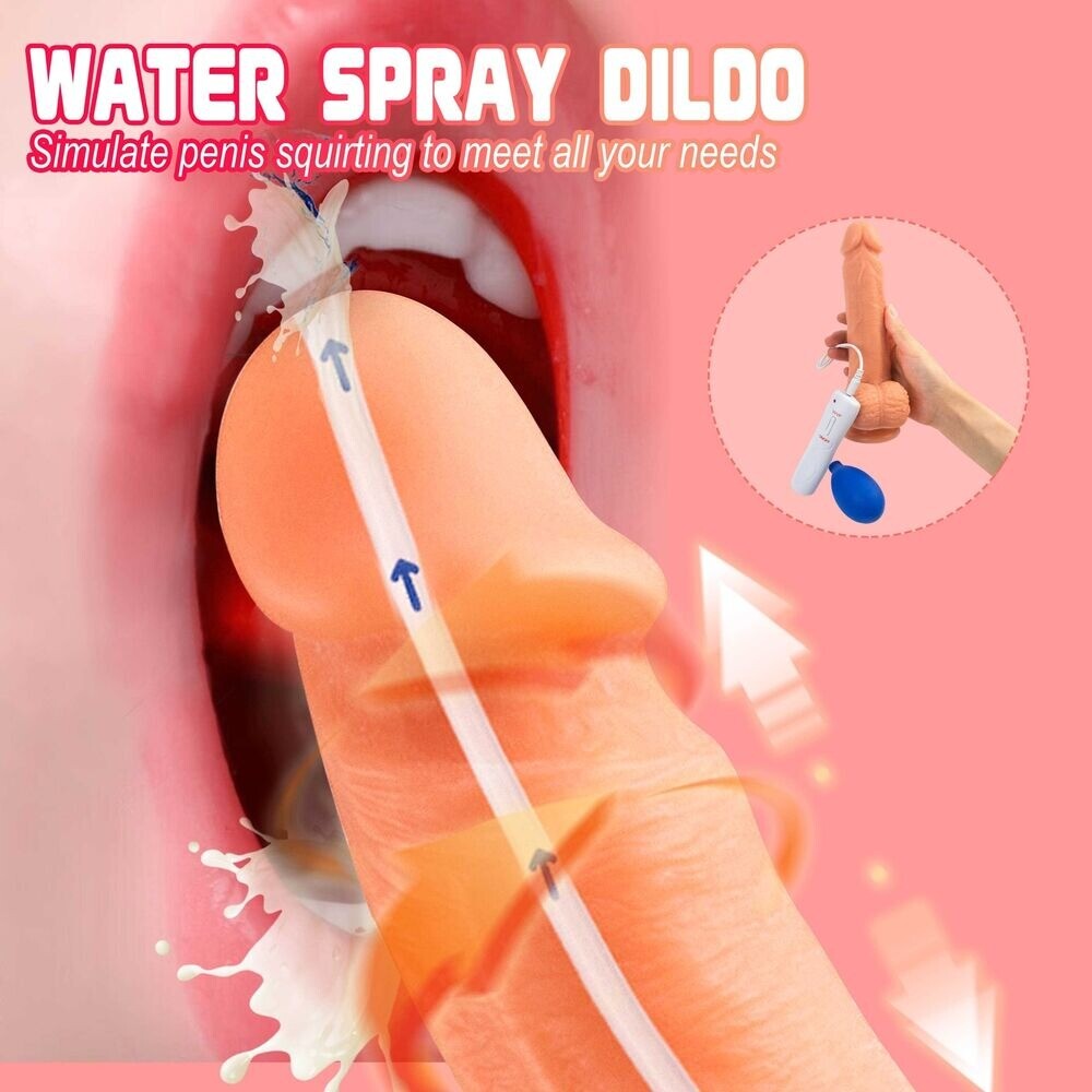 Squirting-Dildo-Penis-Ejaculating-Anal-Suction-Cup Stimulation Prostate Sex Toys