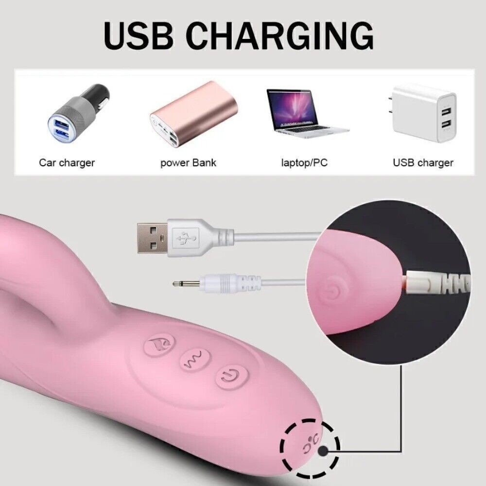 Chauffant-Vibrateur-Gode-G-De-Pour-Femme-Téléscopique-Vibromasseur-Jouet-Sexuel