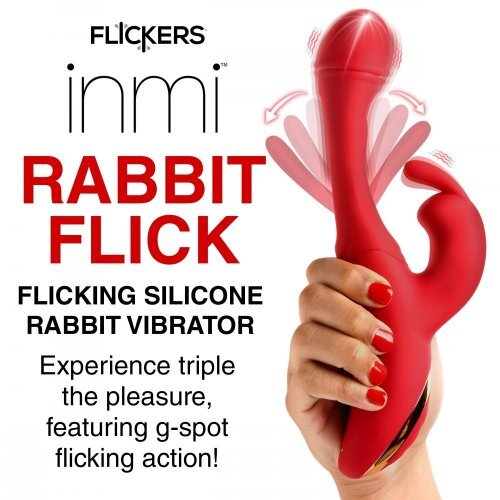 Inmi Flicking Silicone Rabbit Vibrator