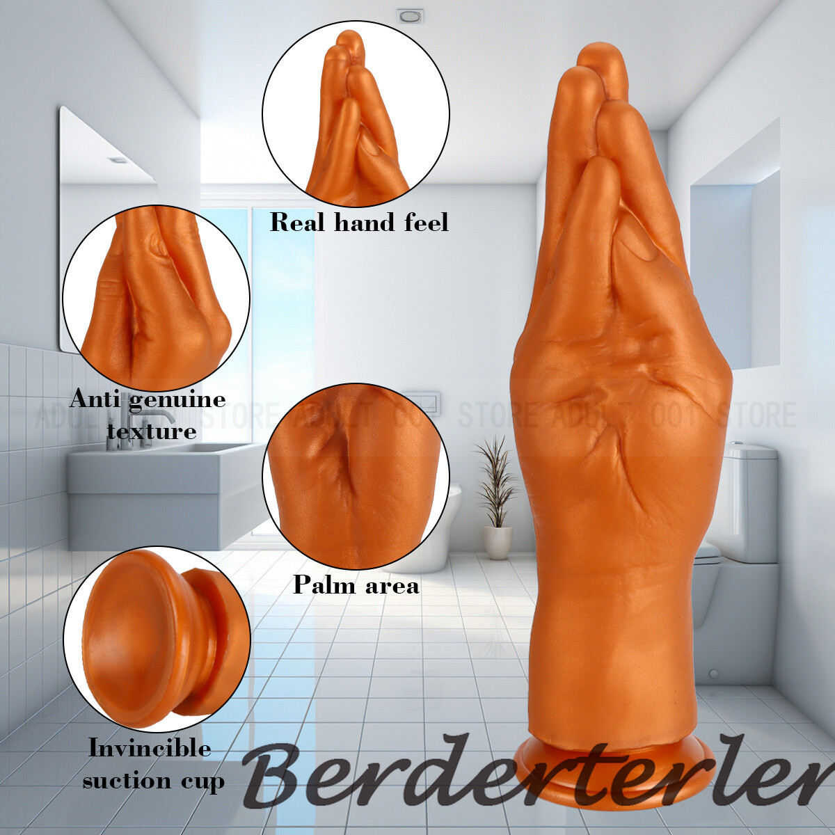 Fisting Dildo Anal Plug Silicone Buttplug Hand Stuffed Butt Plug Fist Sex Toys