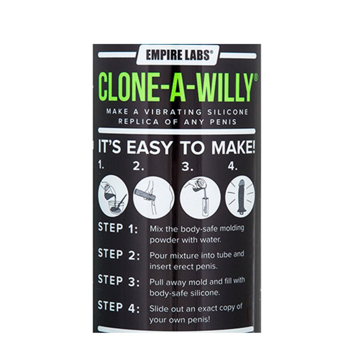 Clone a Willy Mold Your Own Penis into Vibrating Dildo Vibrator Glow in the Dark