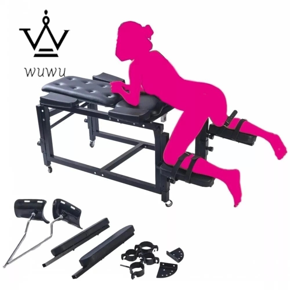 Sex Furniture Erotic Chair Sexual Bed With Sex Machine BDSM Bondage Toys