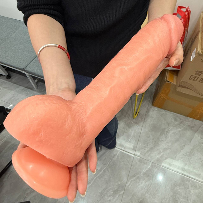 Monster Dildo Realistic Suction Cup Huge Penis Thick Dong Anal Sex Toy for Women