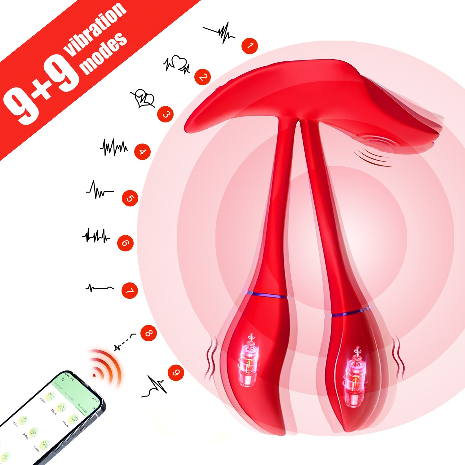 Remote Panty Vibrator G-spot Clitoral Stimulator Dildo Massager Sex Toys Panties