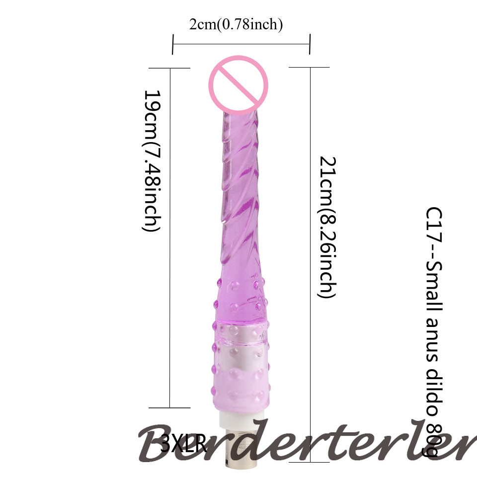 Sex Machine Attachment 3XLR Attachment Dildo Sucker Sex Love Machine Accessories