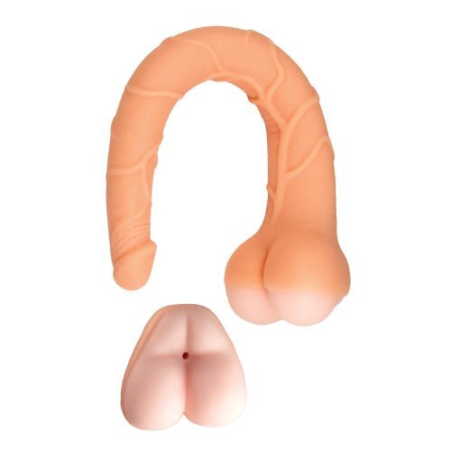 RealCocks 3-in-1 Masturbator, Penis Sleeve and 14 Realistic Dildo