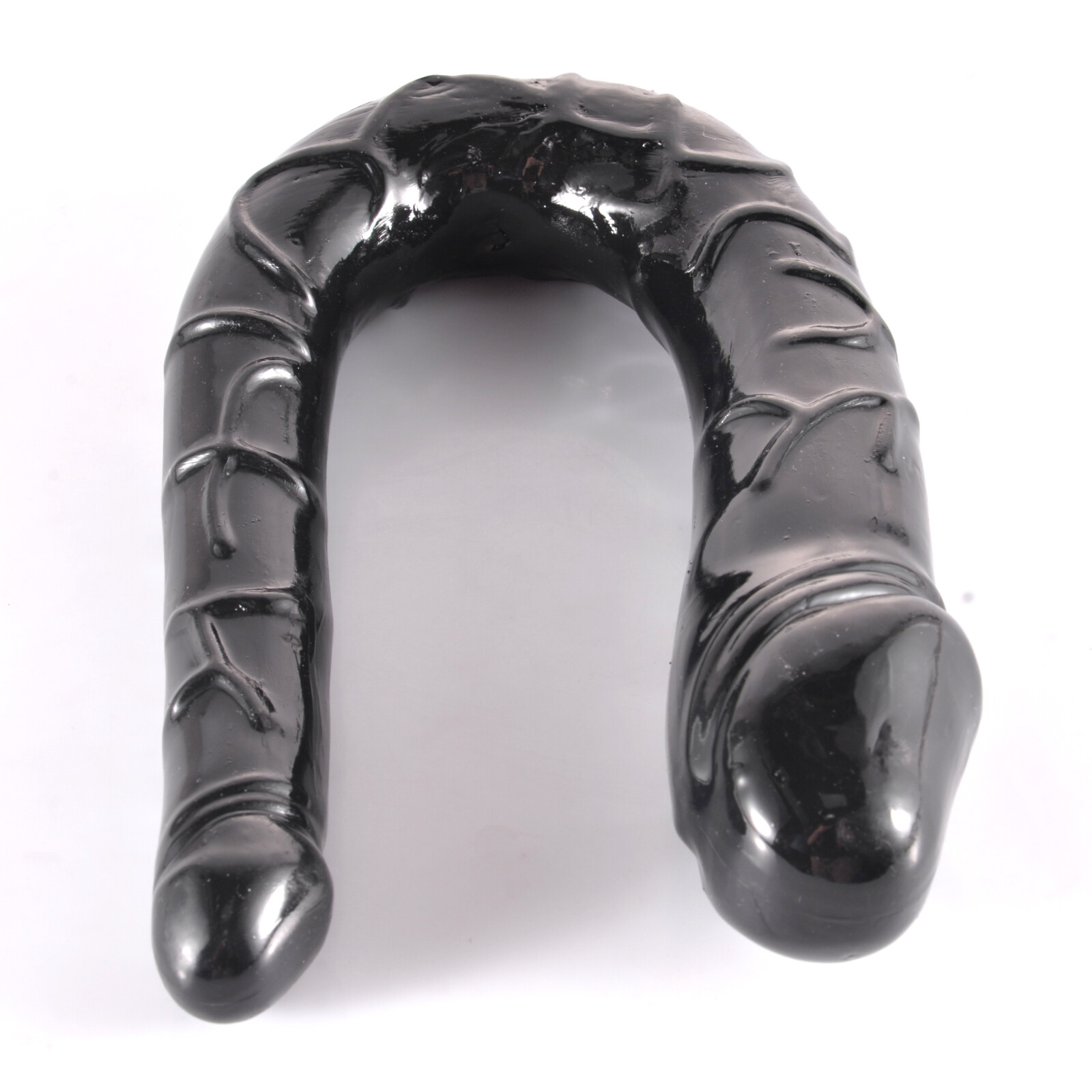 2 Sizes Long Double Sided Ended Headed Dildo Dong Lesbian Women Sex Toys – Black