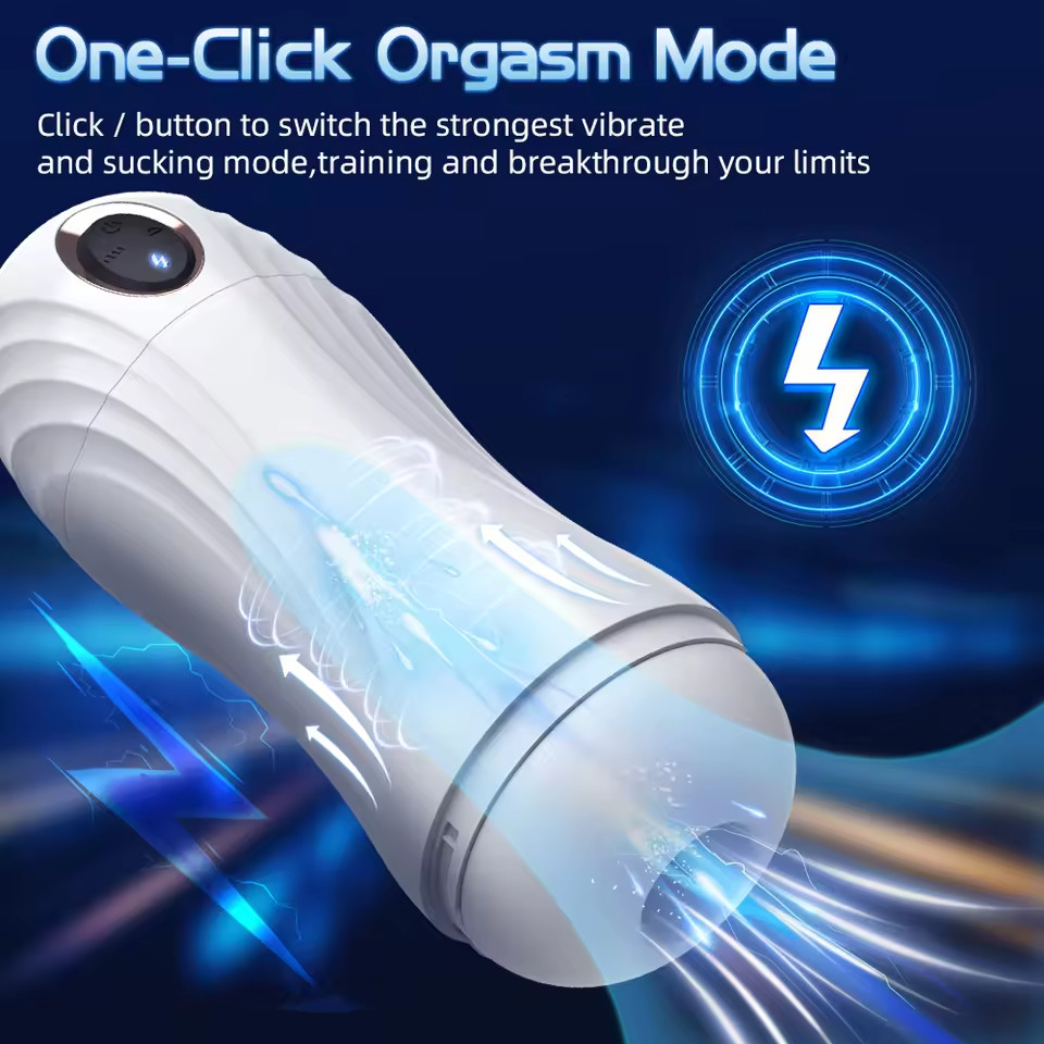 Automatic Male Mastubator Sucking Massager Pocket Pussy Penis Cock Sex Toys