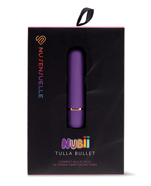 Nu Sensuelle Nubii Tulla Rounded Tip 10 Speed Bullet – Purple