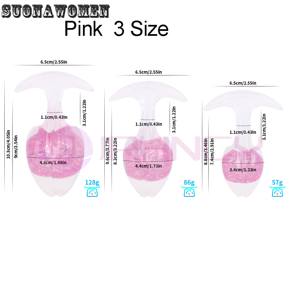 3pcs/set Anal Plug Toys Anal Dilatation S-L Silicone Butt Plug Small Anal Plug