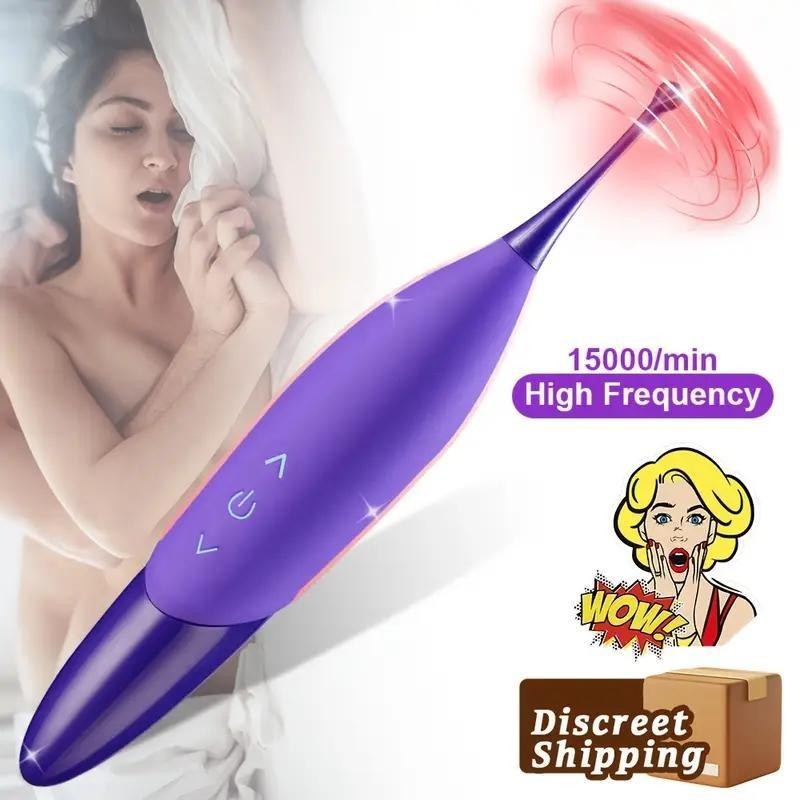 G-Spot Vibrator Clit Orgasm Massager Nipple WAND Sex Toy For Women Rechargeable
