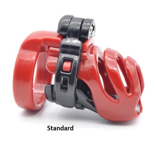 USA Seller, Resin Male Chastity Cage, Standard- Includes 4 Rings, Fast Ship!