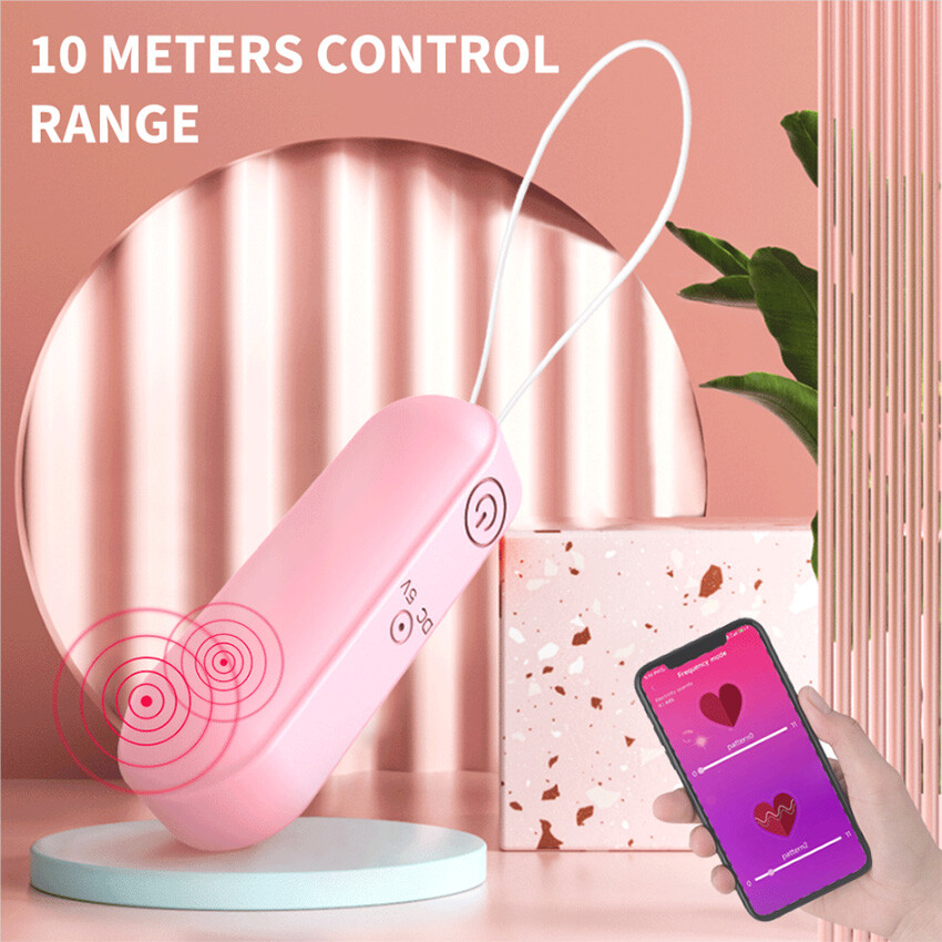 Waterproof Vibrating Egg Vaginal Massage Dildo Clit Sex Toy Women Kegel Exercise