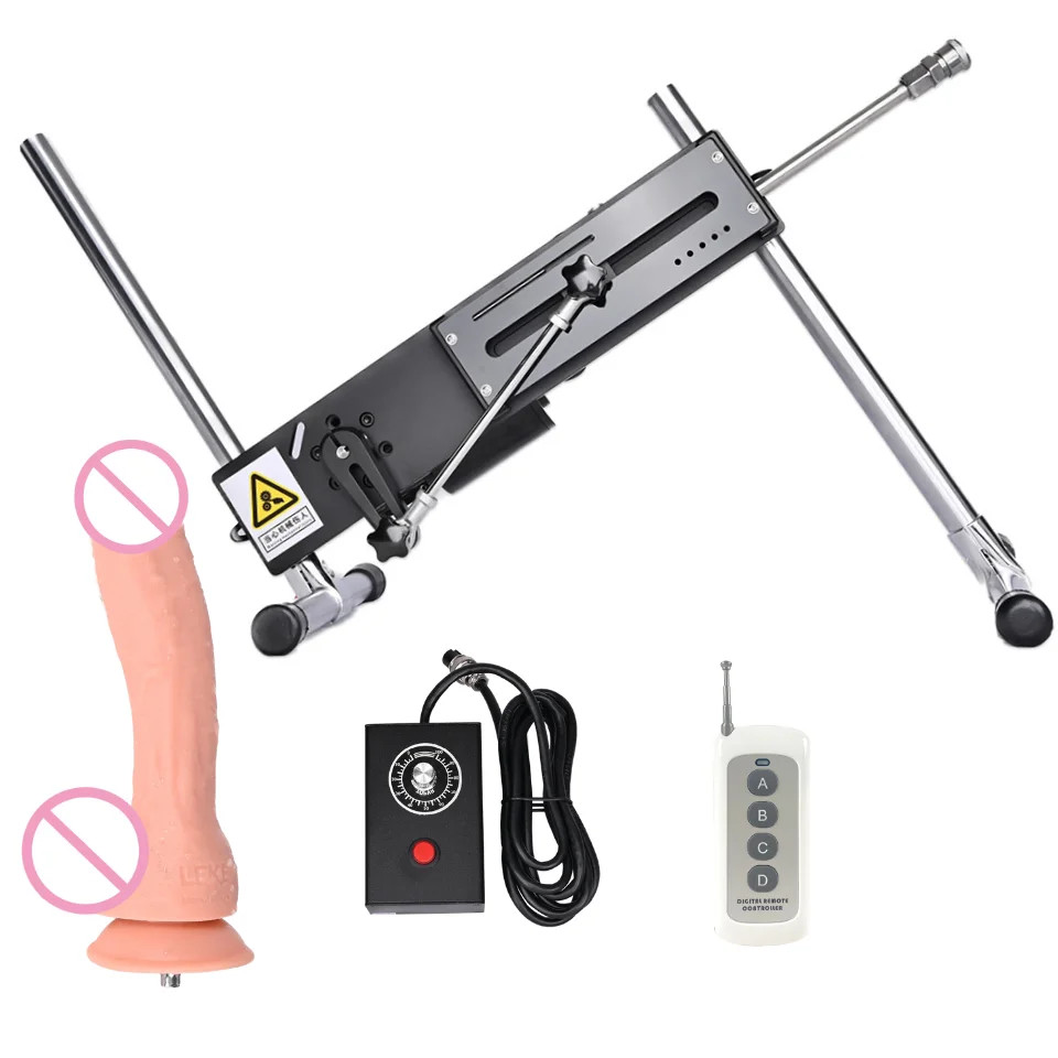 120W Automatic Sex Machine With Dildo Attachments Vibrator Female Masturbation
