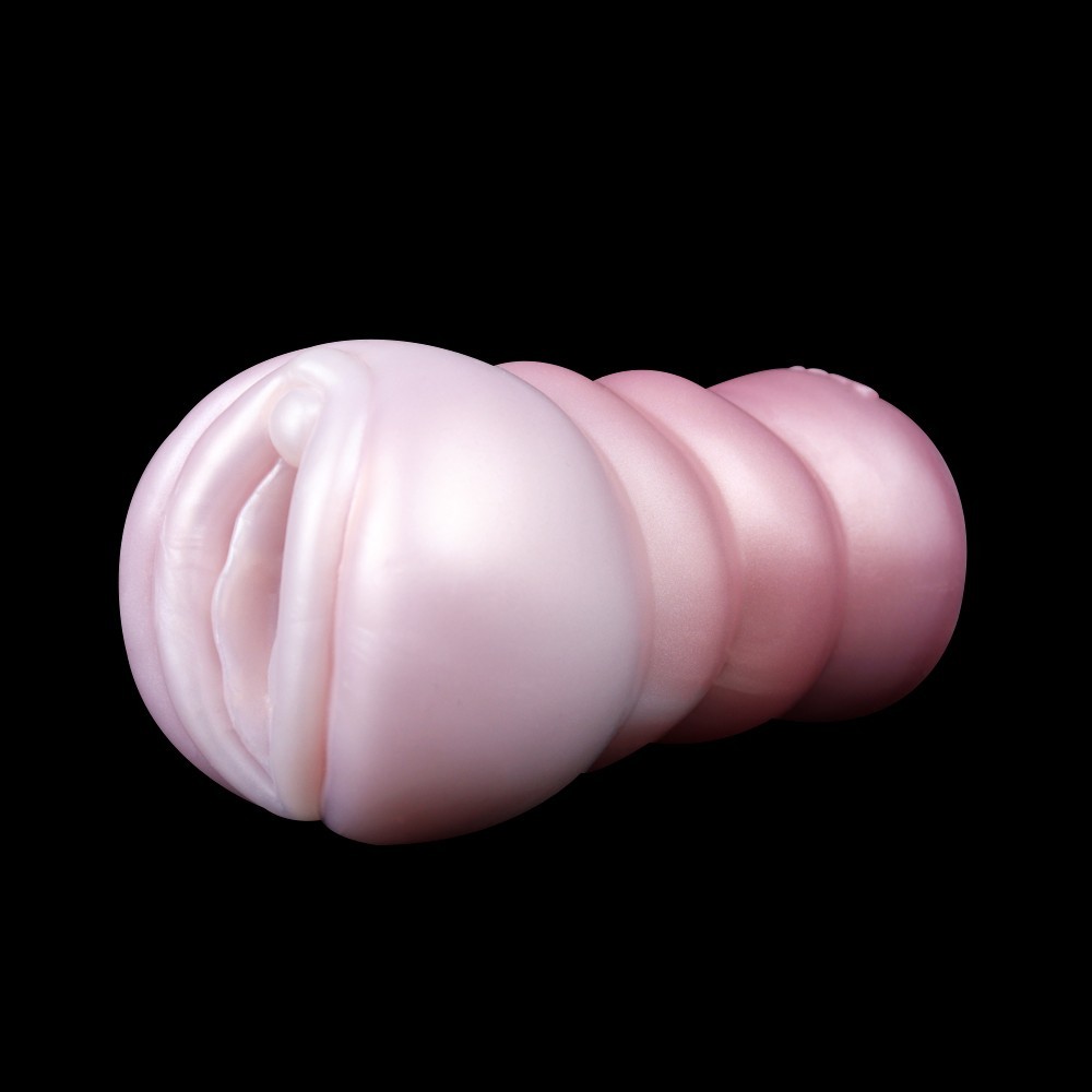 Liquid Silicone Masturbator Cup pink color Multiple styles available sex toy