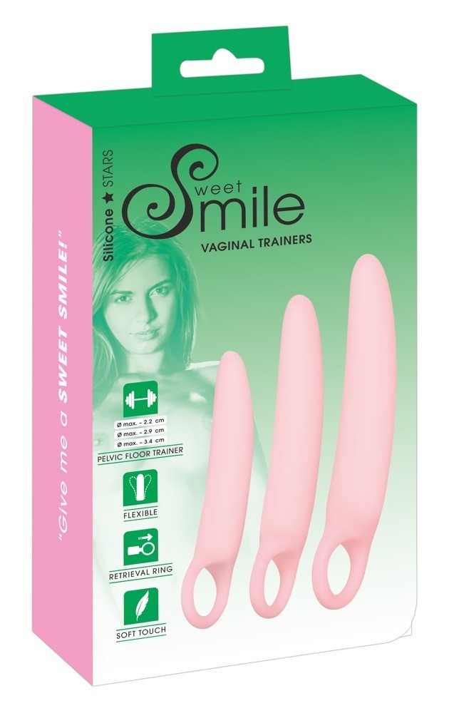 Silicone Vaginal Dilator 3 pcs Set for Pelvic Floor Training