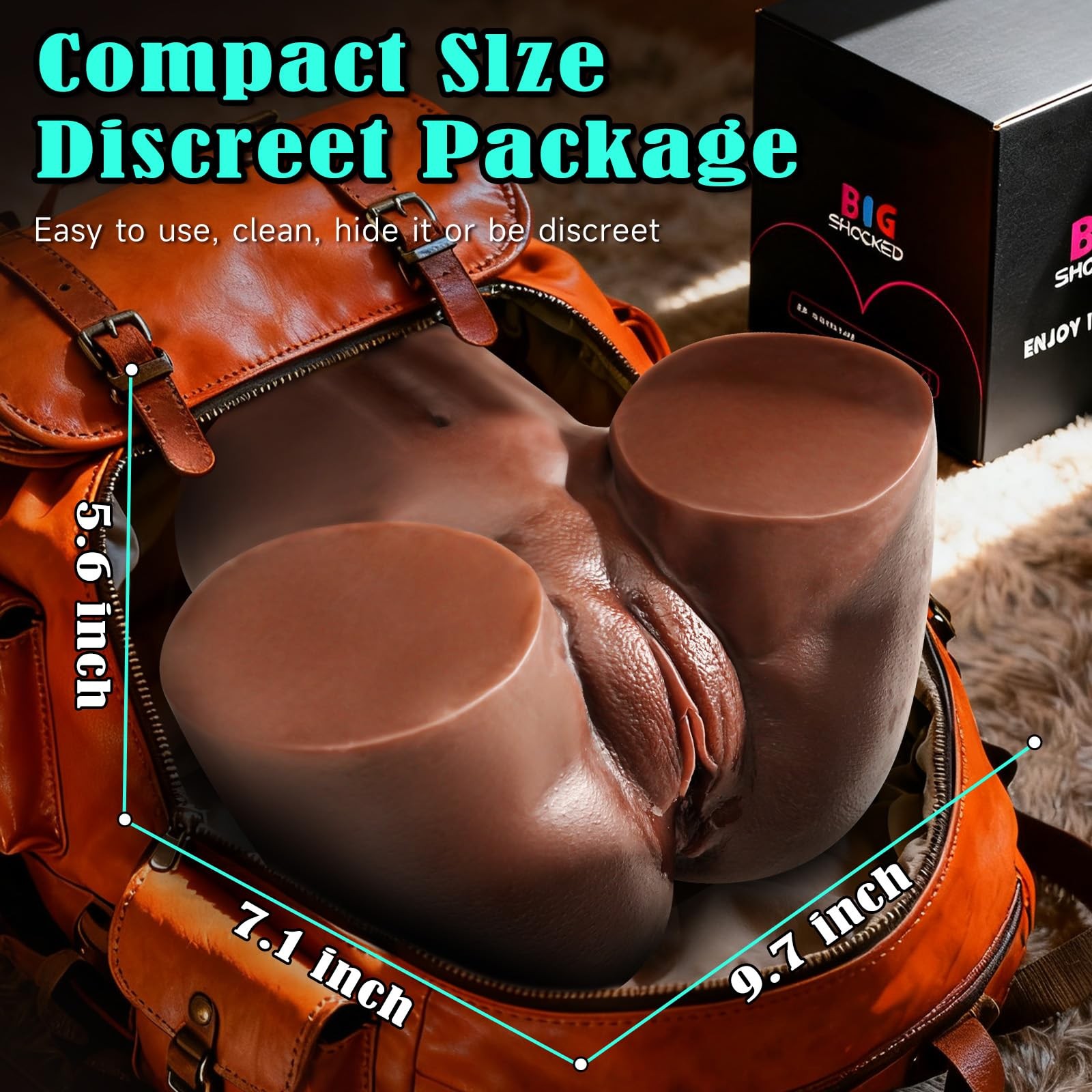 BIG SHOCKED Black Goddess Realistic Sex Doll for Men, Natural Angle Fit Sex D…