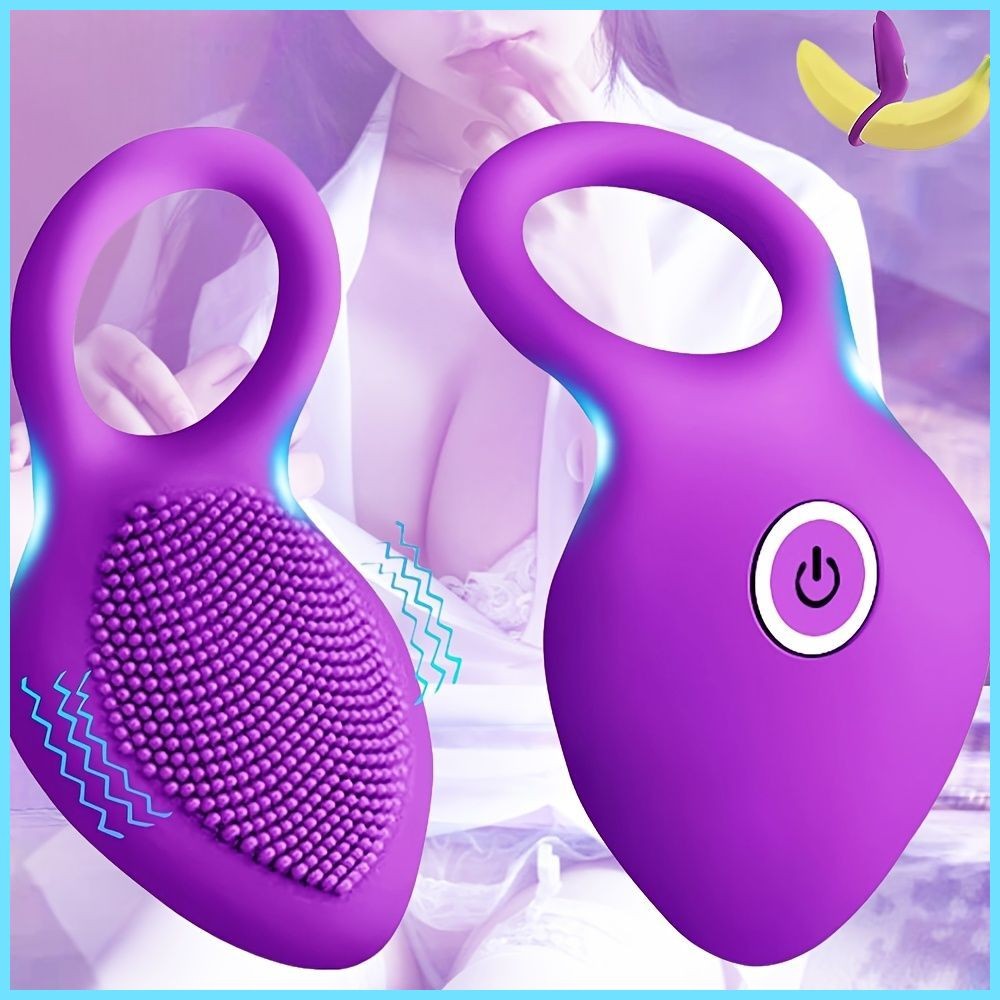 1pc Penis Ring for Female Vaginal Stimulation, 10 Frequency Vibration
