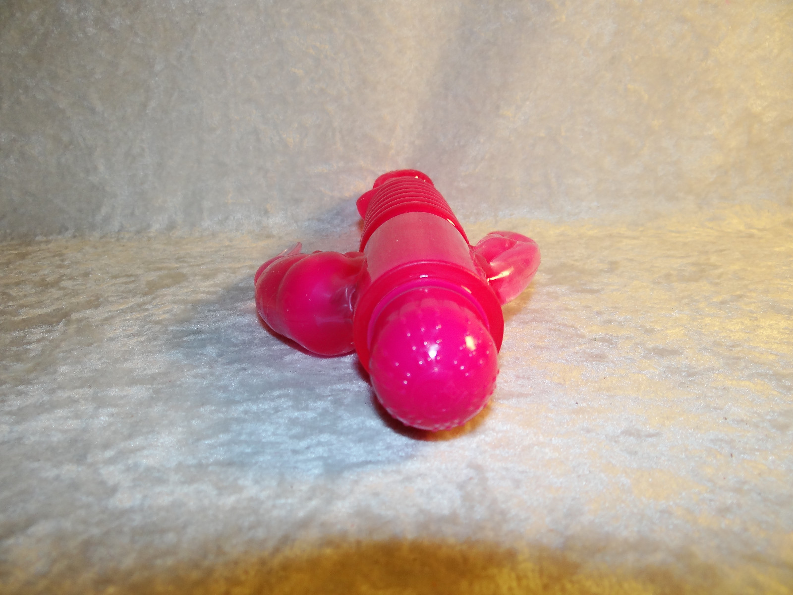 Ribbed Bunny Waterproof Vibe with Anal Tickler Female Vibrator
