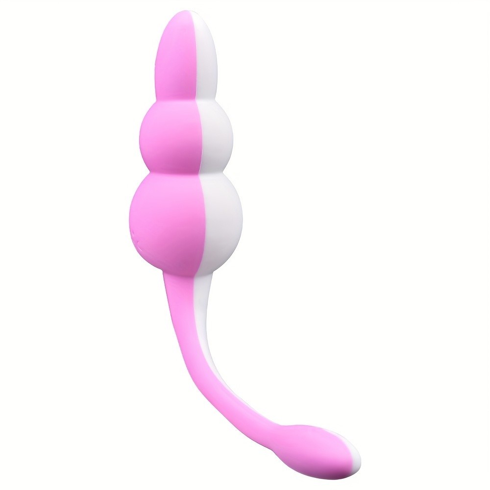 Colorful Liquid Silicone Tail Plug, Soft Clit Stimulator, Anal Massager