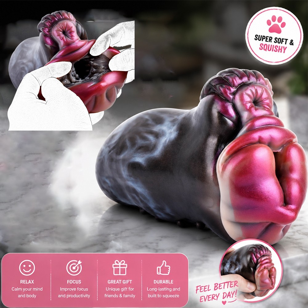Fantasy Male Masturbators Silicone Vaginal&Anal Doll Cup Dual-Channel Sexual Toy