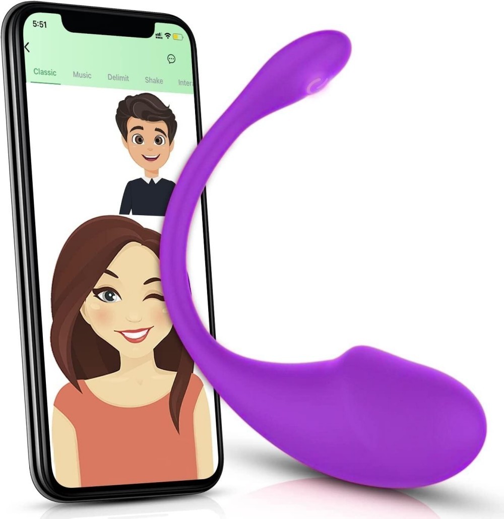 APP Remote Bullet Egg Wearable Clit Vibrator G-Spot Massager Sex Toys for Women