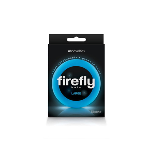 Firefly Halo Large Blue – Male Silicone Cock Ring Sexual Enhancer