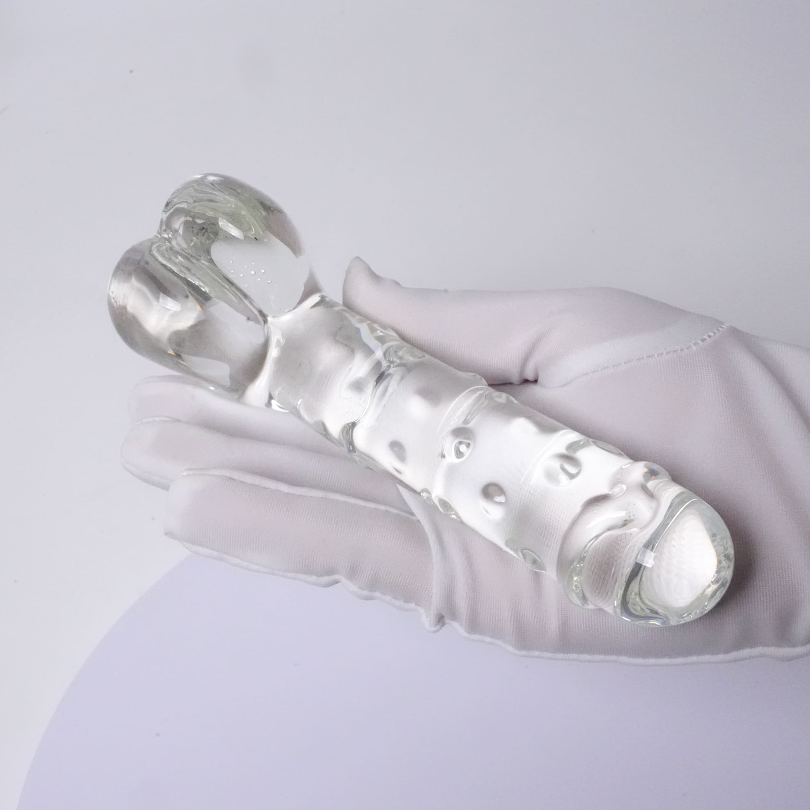 Glass Anal Plug 3-Types Dildo Plug Vaginal Prostate Massager Training Sex Toy