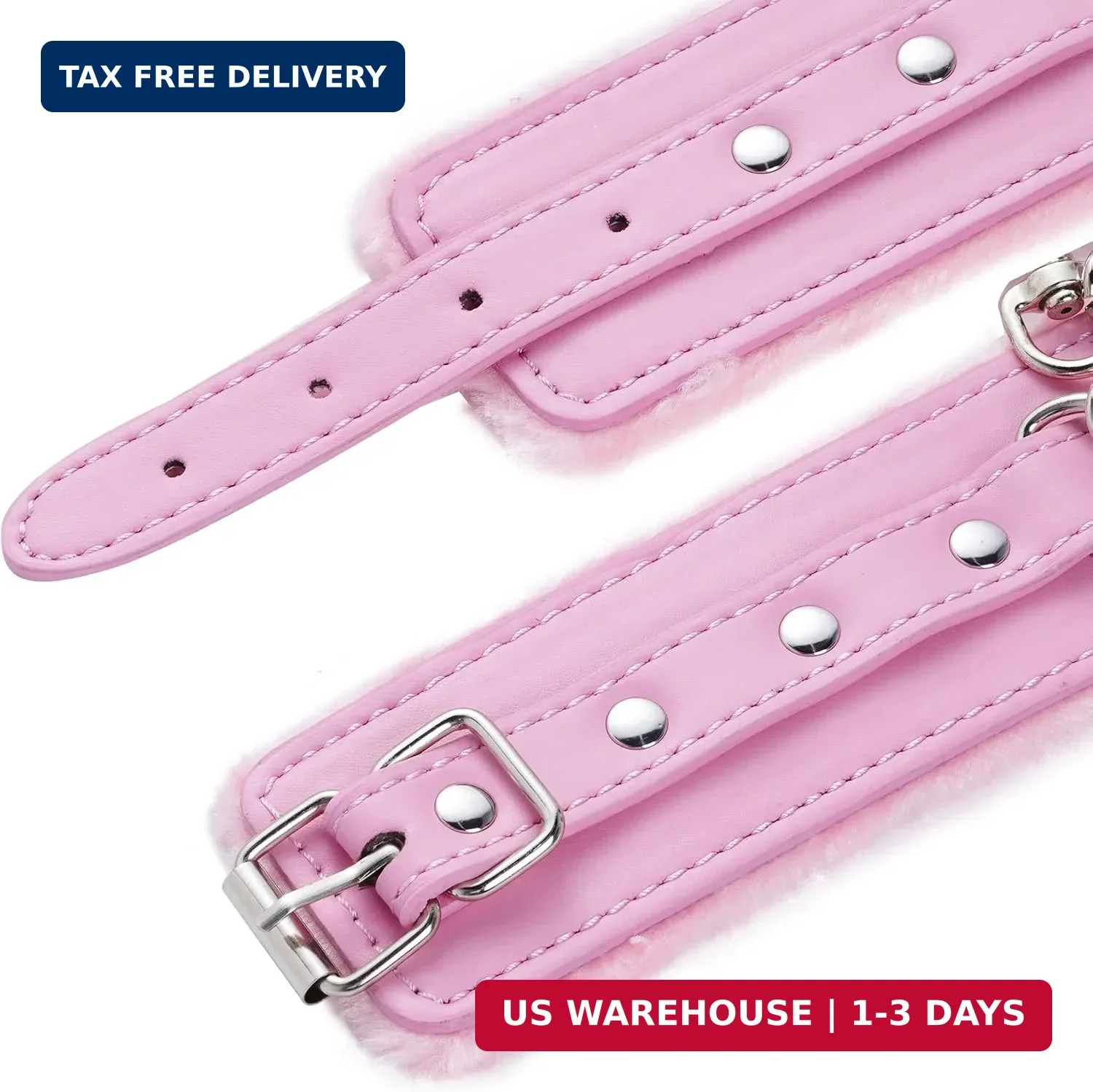 Rbenxia Adult Sex Wrist Handcuffs Pu Leather Restraint Handcuff Belt