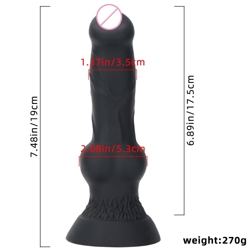 Soft Silicone Dildo Big Penis Female G-Spot Vagina Stimulato Anal Plug Sex Toys
