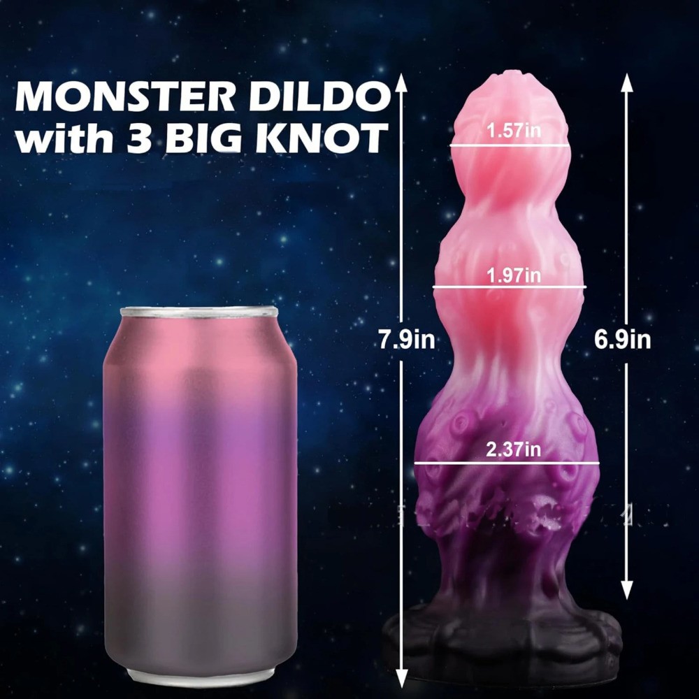 Silicone Huge Anal Plug Alien Tentacle Anal Plug Thick Long Butt Plug