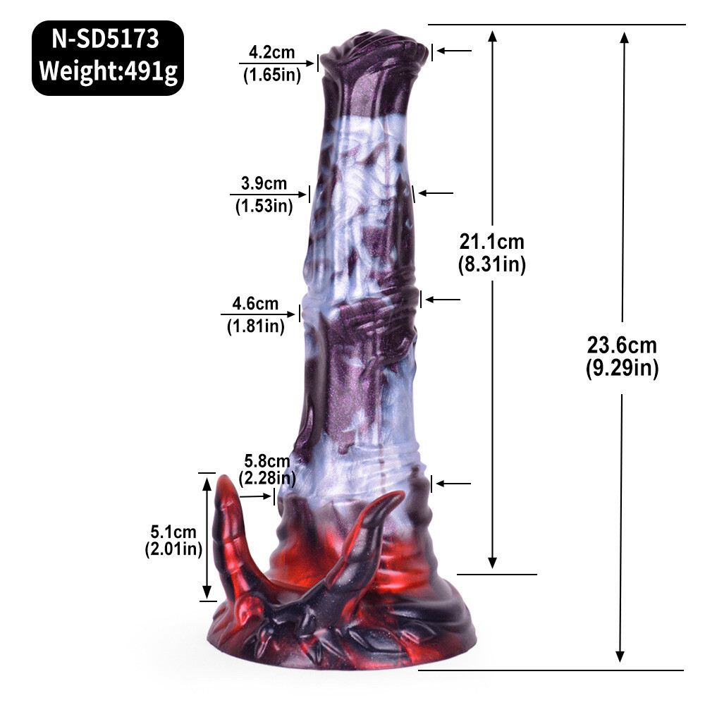 10 Size Monster Dildo Suction Cup Anal Plug Anal Penis Prostate Massager