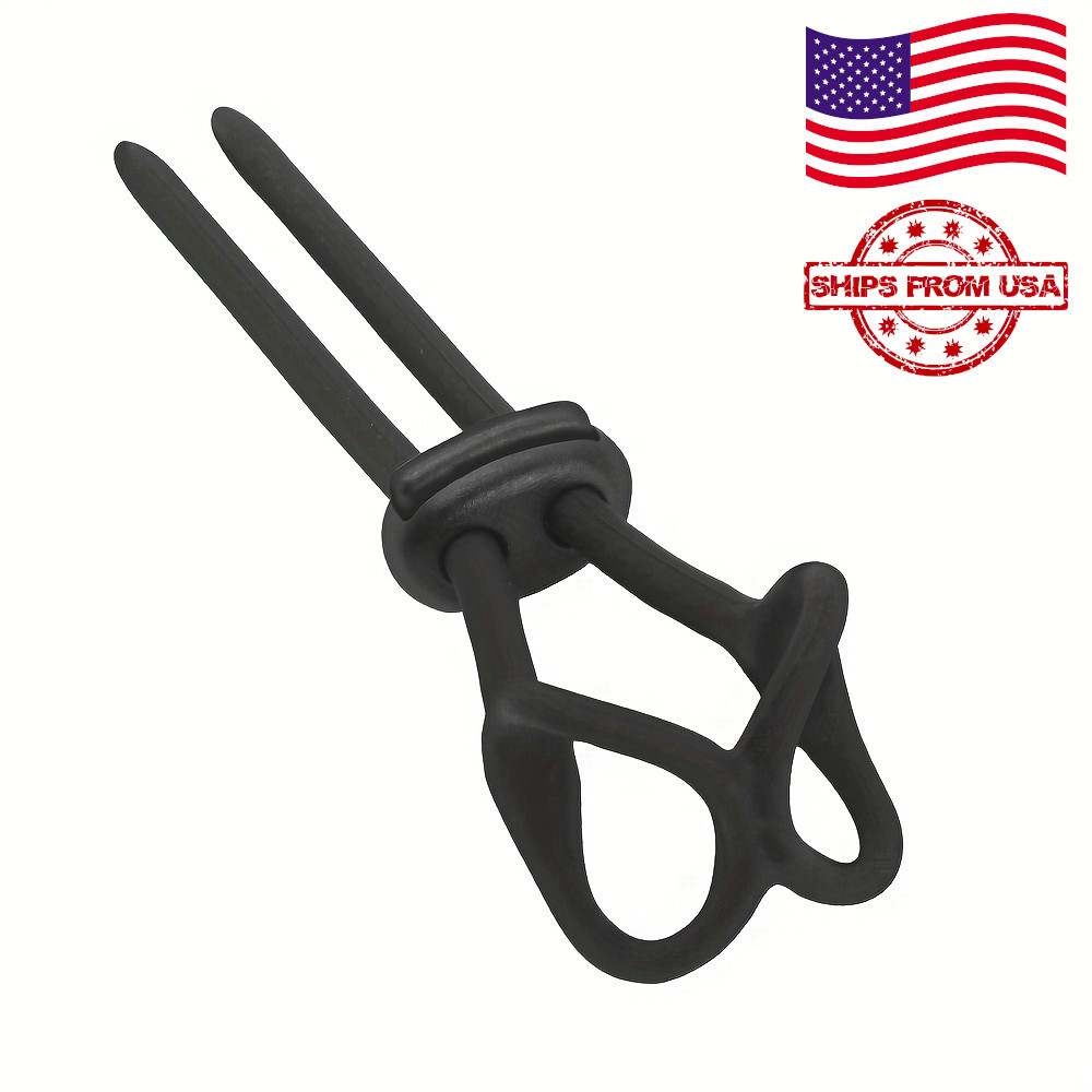Adjustable One-Size-Fits-All Silicone Rubber Penis Cock Ring Adjustment Slider