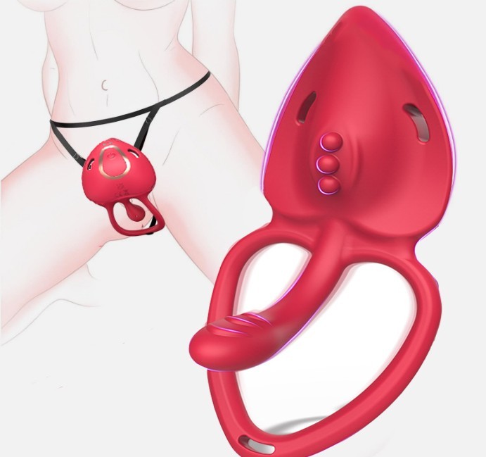 Wearable Panty Vibrator Clitoral G Spot Massager Penis Ring Couple Women Sex Toy