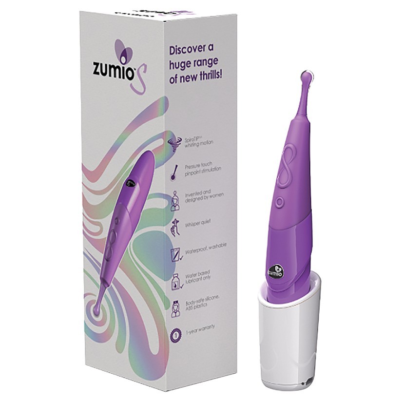 Zumio S Clitoral Stimulator for Women- Wireless High-Frequency G-Spot-BRAND NEW