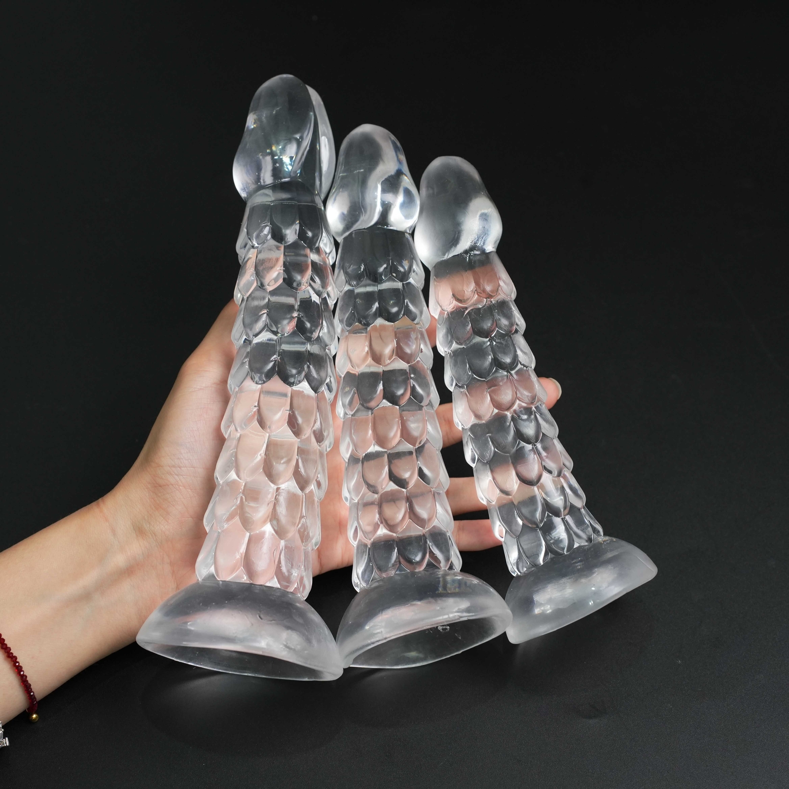 Flexible Butt Plug Set Anal Plug Dildo Suction-Cup Sex Toys Massager Women Men