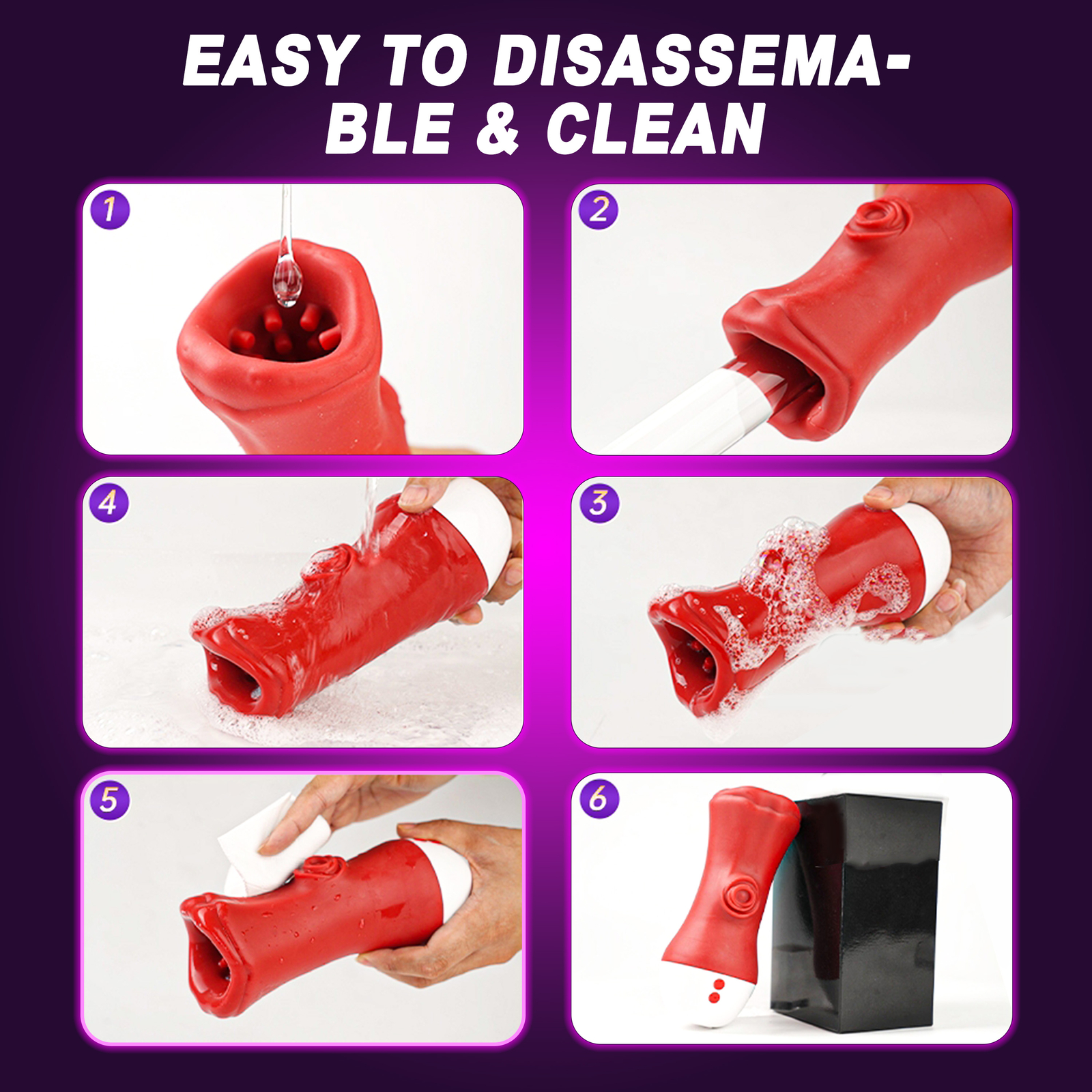 Male Masturbaters Automatic HandsFree Blowjob Cup Sucking Stroker Men Sex Toy