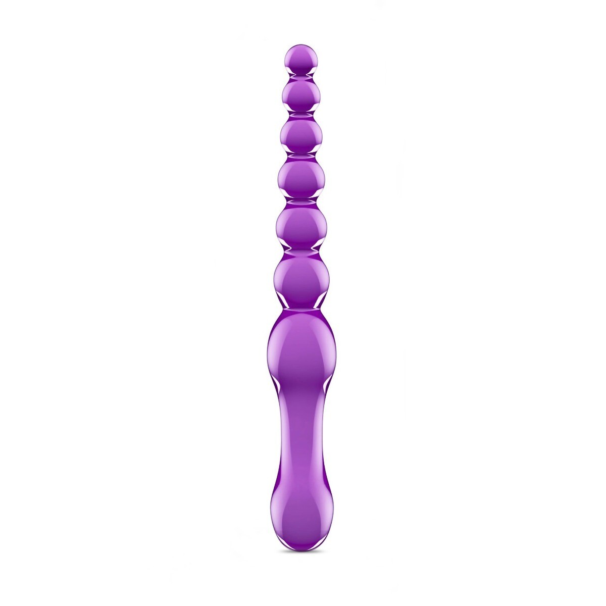 Jelly Bendable Flexible Double Ended Anal Dildo Butt Plug Beads Probe