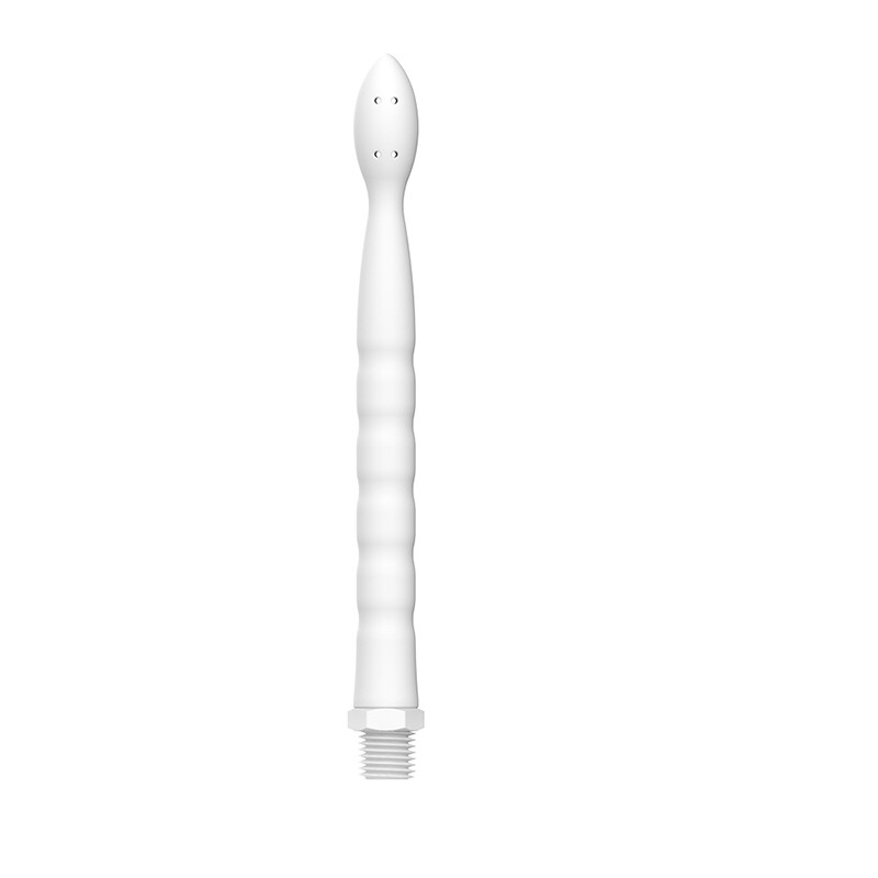 Colon Cleanser Shower Enema Douche Nozzle Silicone Anal Plug Universal Pipe