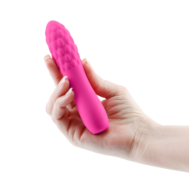 Inya Rita Rechargeable Silicone Vibrator Simulating Textured Toy Travel Friendly